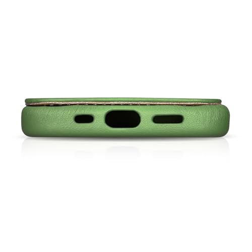 Coque iPhone 17 Pro MagSafe étui de protection fin antichoc vert