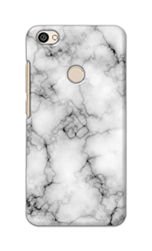 Image of Light White Marble Texture Natural Pattern Hard Back Case Cover for Redmi Y1 / Redmi Note 5A / Redmi Note 5A Prime Back Cover -(J5) VNS2230