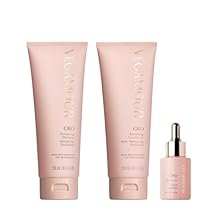 Vegamour GRO Essentials Kit Includes GRO Revitalizing Shampoo & Conditioner and GRO Hair Serum for Thinning Hair