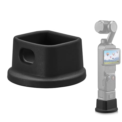 Camera Base for OSMO Pocket 3, Non Slip Silicone Stabilizer Base Camera Desktop Stand Base for OSMO Pocket 3