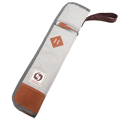 Generic Bolsa para Baquetas - Estojo de Transporte Macio para Varas E Marretas, cinzento