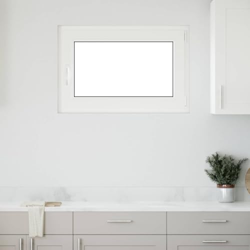 Fenêtre de sous-sol RISOR 90 x 60 cm en PVC et verre durable haute performance - 3