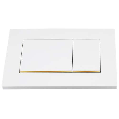 Placa de descarga doble compatible con Geberit Sigma para inodoros suspendidos 2