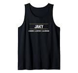 Homme JAKY - L'homme Le Mythe La Légende | Prénom Drôle Humour Débardeur