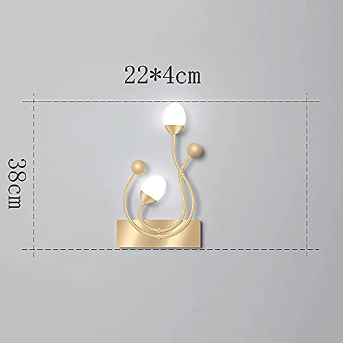 Aplique de pared con diseño de flor para iluminar pasillos 5