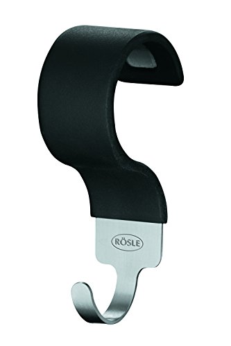 Hakenset, Hochwertige Haken für RÖSLE Kugelgrill No.1 F50/F60/F50 AIR/F60 AIR/G60, Edelstahl 18/10, Silikon, 5-teilig