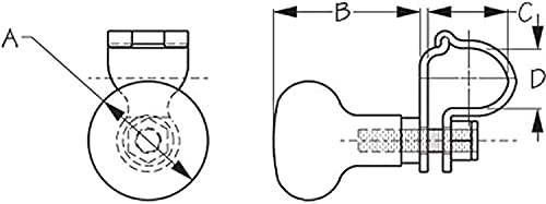 Pacewalker Aisi 316 Stainless Steel Boat Steering Wheel Knob, Steering Wheel Maneuvering Knob Quality #TOP5
