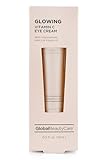 Global Beauty Care Vitamin C Eye Cream – Niacinamide, AHA & Vitamin E, 0.5 fl oz