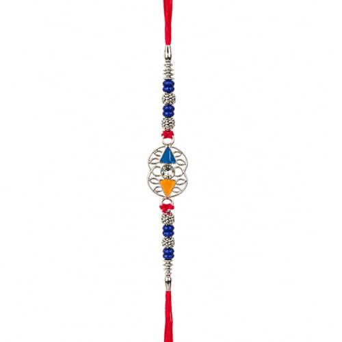 Image of Coloressence Rakhi for Brother, Raksha Bandhan, Multicolor, 1pc (Design and Color may vary as per availability)