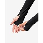 SANTINY Women's Long Sleeve Crop Workout Tops Slim Fit Gym Yoga Running Shirts for Women - Image 4