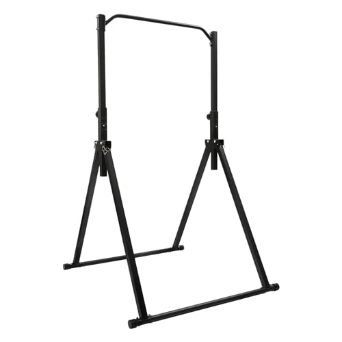 Triangular Pull Up Station,Pull Up Bar for Home Gym Strength Training Equipment with Practical Pins & Anti-slip Knobs,Adjustable Height Home Pull Up Bar for Living Rooms,Bedrooms,Gyms,Sports Centers,Schools,Company Rest Areas