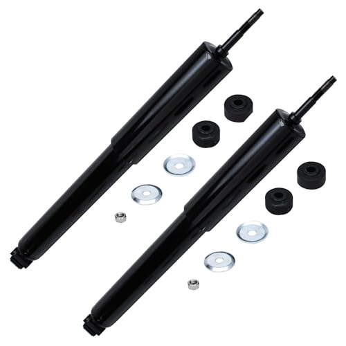 Image of Detroit Axle - 4WD Shocks Kit for 1995-1999 Dodge Ram 2500 1996 1997 1998, 4 Shock Absorbers Assembly 4 Sway Bar End Links Front and Rear Replacement Suspension