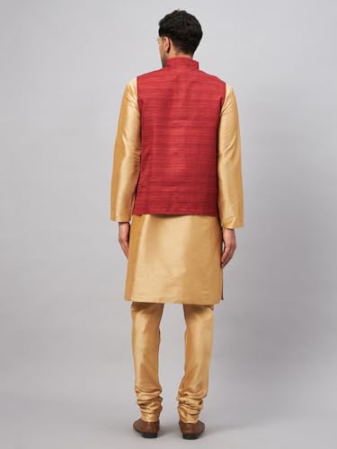 Image of VM Men's Jacket, Kurta and Pyjama Set