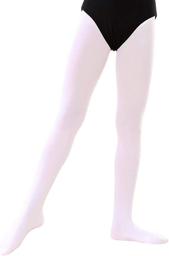 OnceOnceNext Girls Ballet Dance Footed Tight Ultra Soft School Students Tights (Toddler/Little Kid/Big Kid)