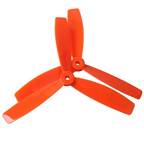 HUANRUOBAIHUO 4 Pcs Drone Propellers 4045 5045 6045 3 Blades Propeller Bull 3-blade Nose Props 2 CCW 2 CW for QAV210 250 Racing Quadcopter Wing accessories
