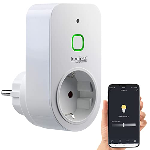 Prise variateur connectée avec commandes vocales [Luminea Home Control]