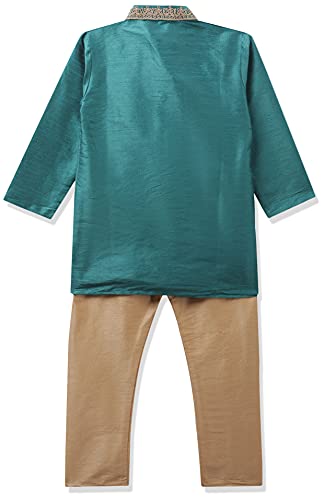 Image of Aarika Boy's Silk Regular Tunic Shirt