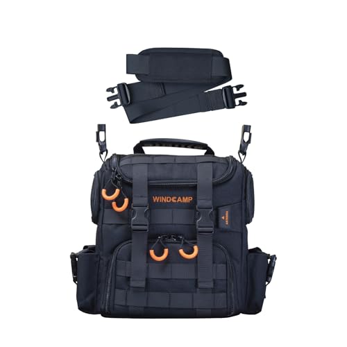 PQIQP WINDCAMP 705 Sac à main radio pour ICOM IC-705 FTX-1F Field Pack Compatible avec LC-192 GO Box Sac de transport Sac à bandoulière