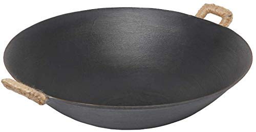 Wok de hierro fundido de 36 cm miniatura 1