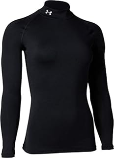 [アンダーアーマー] トレーニングベースレイヤー UAヒートギア コンプレッション モック レディース