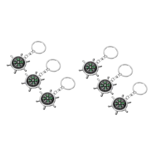 Porte-clés compas de randonnée et de poche pour votre survie en extérieur