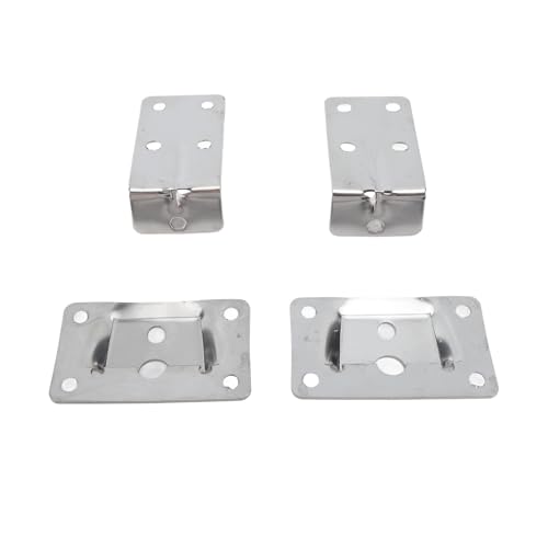 Abnehmbare Halterung Abnehmbare Edelstahl-Wohnwagen-1 Paar Abnehmbare Desktop-Tischhalterung Als Ersatz für Wohnmobil-Yachtschiff