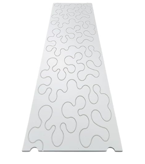 Groovy Patterns All in Stipple Patchwork Quilt Pattern - Long Arm Board Sewing Patterns - Quilting Templates Sewing Supplies