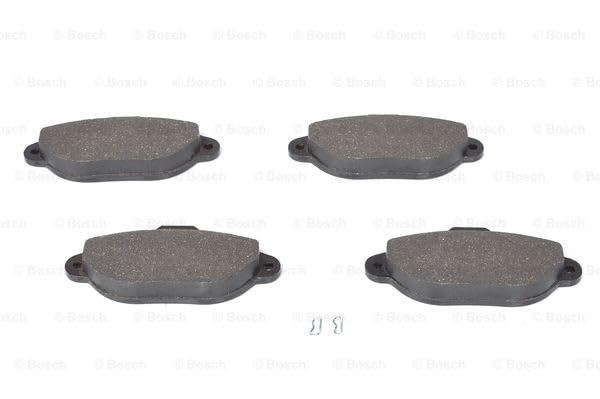 4 plaquettes de frein avant Bosch BP1011 - Feu Vert