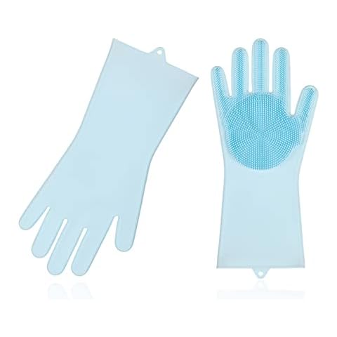 Vgo Silicone Dishwashing Scrubber Gloves Cover