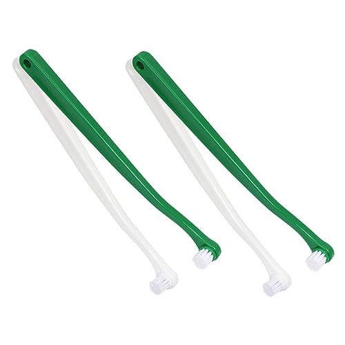 Mipcase Toothbrush for Dogs and Cats Small Head Pet Brush Teeth Cleaning Brush Set