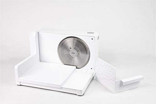 OHMEX OHM-AURORA – Allesschneider faltbar – 120 W – Klinge abnehmbar 170 mm – Schnittstärke bis 20 mm – rutschfest und… – Bild 3