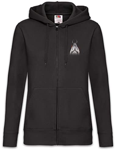 Sweat à Capuche Satanic Maria Femme Coupe Ajustée Confortable Urban Backwoods