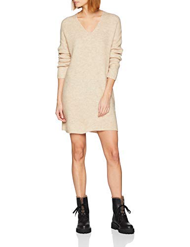 Only Onlballerina L/S Dress Knt Vestito Donna