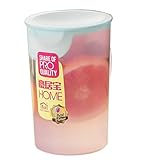 Teiera – Dispenser di succo, per frigorifero, porta carafe, moderno porta acqua | Soluzione di raffreddamento resistente agli odori, bocca larga, facile accesso per backyard brunch, collezione