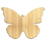 plateau de service papillons Dimensions:La planche à découper mesure 34x25.2cm., offrant un espace de découpe généreux pour divers ingrédients. L'épaisseur de 1.5cm assure la stabilité lors de l'utilisation et n'occupe pas un espace de stockage excessif.