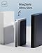 ULiXWH 10,000mAh MagSafe Power Bank Ultra Slim, Magnetic Wireless Charger with USB-C Cable, Fast Charging Portable Battery for iPhone 17/16/15/14/13/12 Series, All-Metal Design