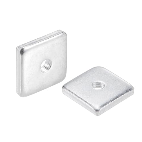 Tool Parts and Accessories Square Nuts M6x25mmx5mm Zinc-Plated Metric Coarse Thread Assortment Kit 25pcs (#CN-140824-14142)