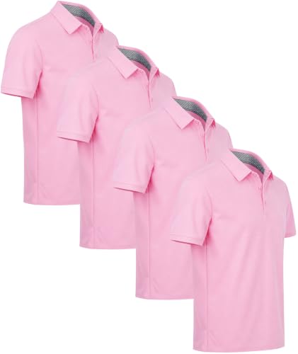 Image of ZITY Golf Polo Shirts for Men Moisture Wicking Short Sleeve Athletic Tshirt