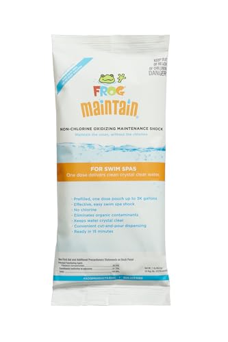 Image of FROG Maintain, Single Dose Non-Chlorine Shock for Swim Spas, 1 Pack