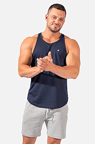 Jed North Men's DRI-FIT Microfiber Bodybuilding Stringer Tank Top Weight-Training Y-Back Racerback - Image 3