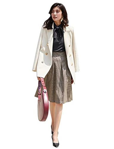 Blazer femme de bureau veste costume chic boutons croisés manteau léger