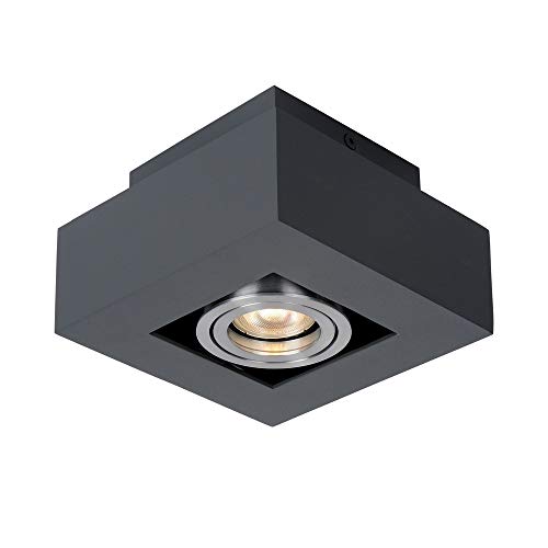 Italux Casemiro - Modern Surface Mounted Black Aluminum 1 Light, GU10