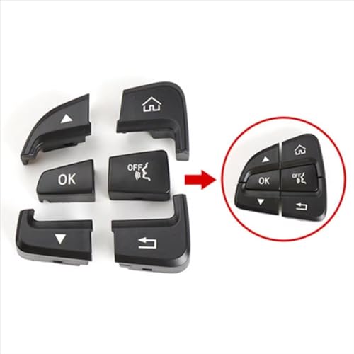 Bouton de volant Benz C GLC interrupteur multifonction à commande précise anti-usure - 4