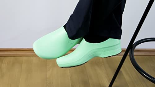 Sticky Sapatos de amamentação femininos – Chefs – Cozinha – Enfermeiras – Tamancos para o trabalho –