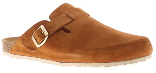 Image of Hush Puppies Bailey Closed Toe Mu Womens Flat Sandals Tan 8 UK