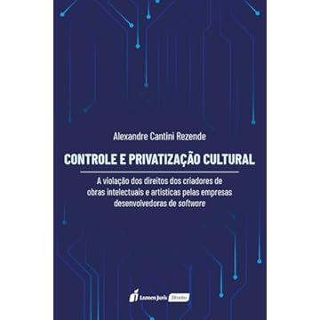 Capa do livro Controle e Privatização Cultural - 2025
