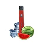 Izkan- Vape Pen Bar, cigarrillos electrónicos desechables con sabor a ELF 800 bocanadas de jugo de vape precargado, para dejar de fumar, sin nicotina(Sandía)