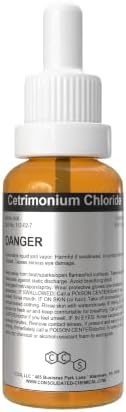 Cetrimonium Chloride 30% Solution | Dropped Included - 30mL (1 Fl Oz)