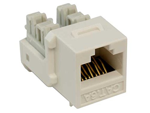 Cat6A ホワイト Amazon.com: Cable Leader Cat6A RJ45 UTP 110 Type Punch Down