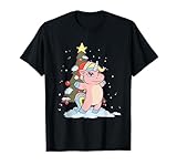 Photo Gallery albero di natale unicorno maglietta Photo Gallery albero di natale unicorno maglietta
